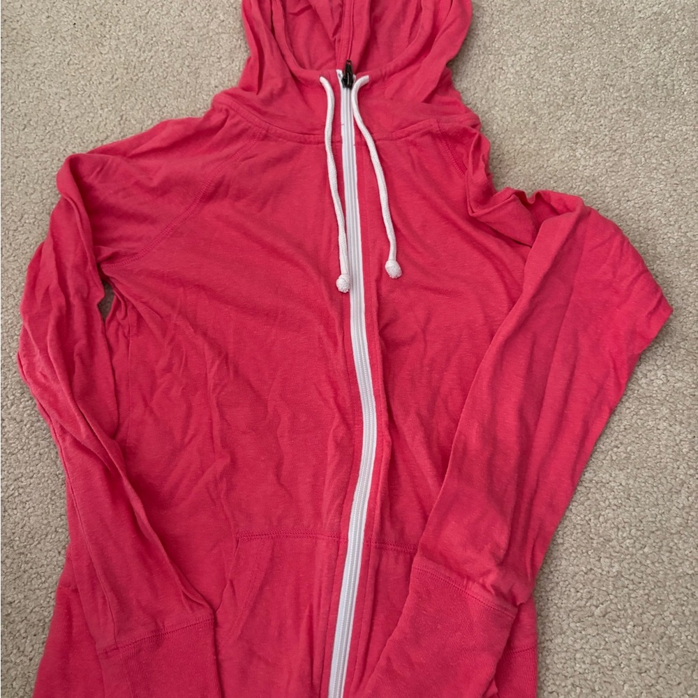 Heritage Pink Zip-Up Hoodie